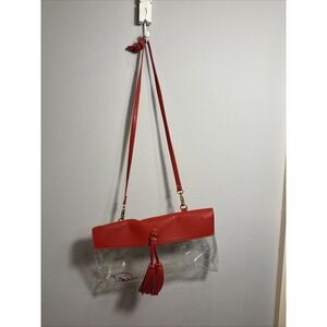 Arkansas Razorbacks Desden Clear Regulation Sized Stadium Crossbody Purse Bag
